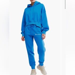 Free people blue sweat set- NWT!